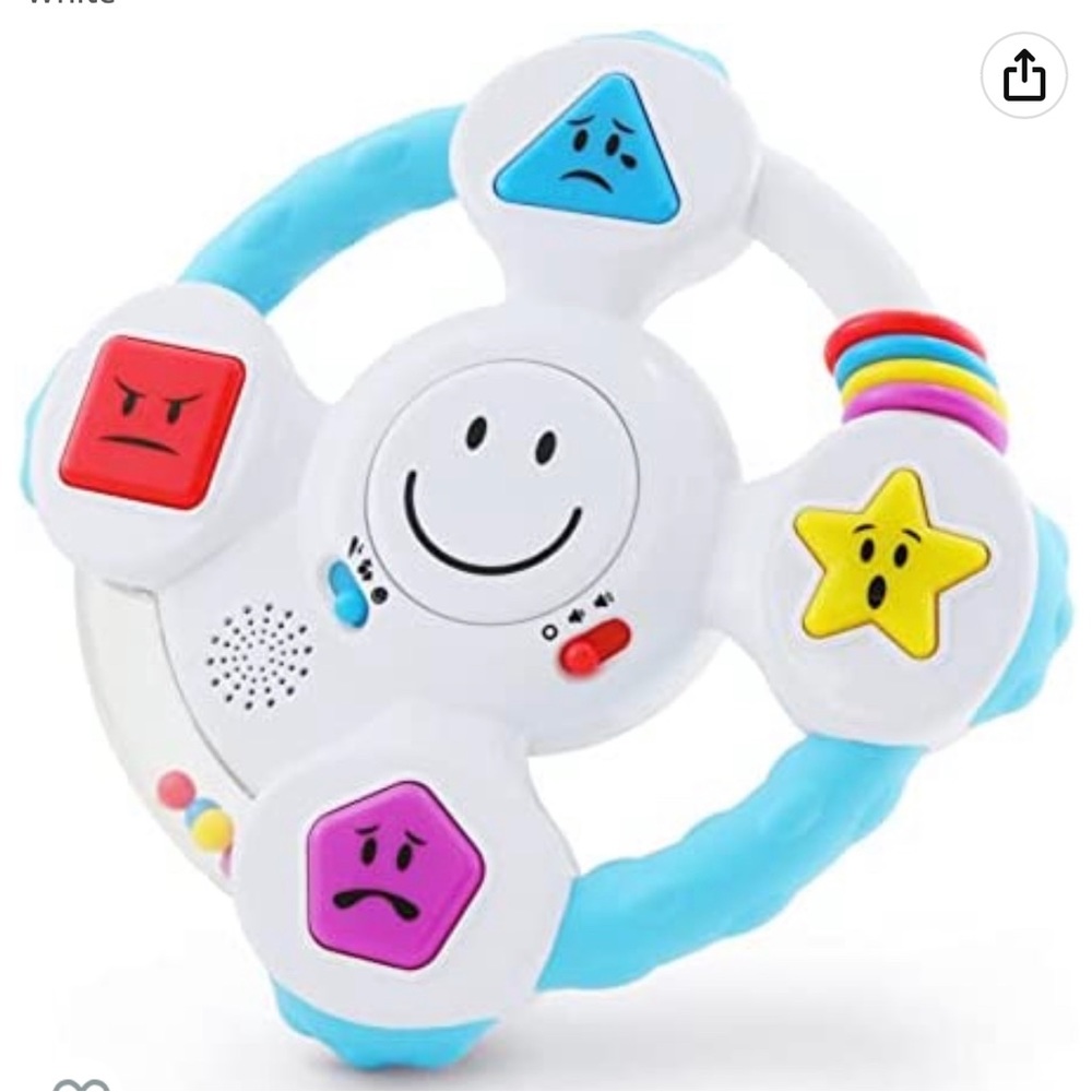 BNWOB SPIN AND LEARN STEERING WHEEL